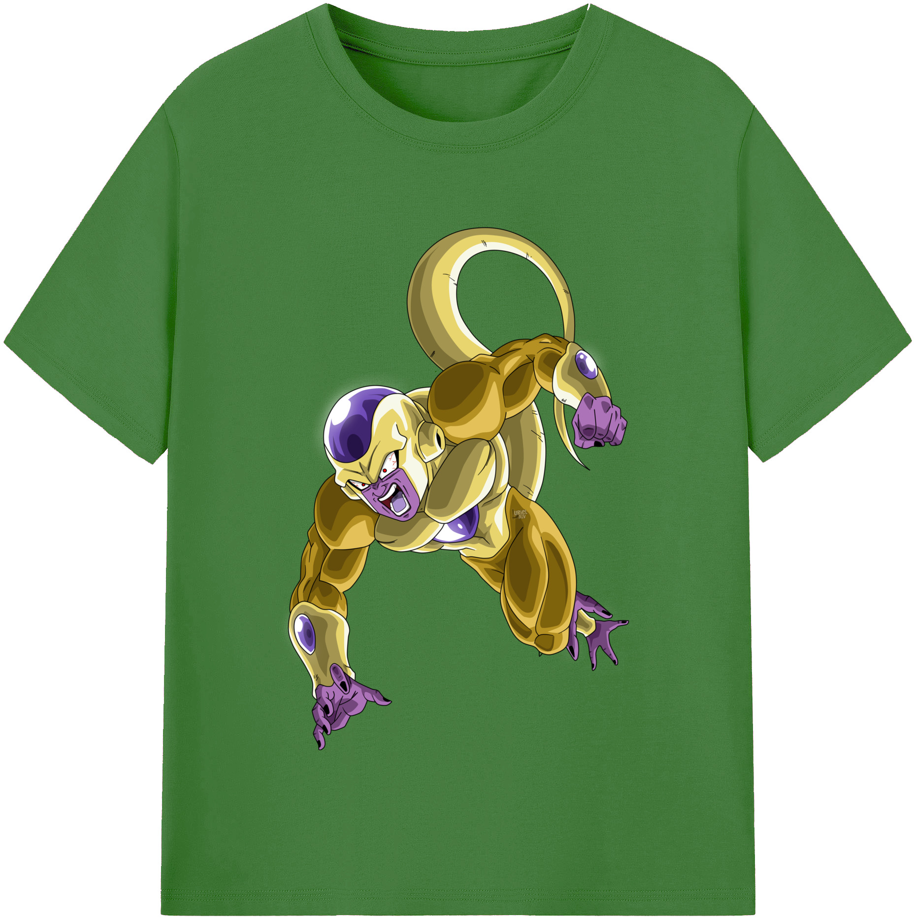 （画像用） ドラゴンボール フリーザ DRAGON BALL Frieza レディースカジュアルプリントTシャツ（綿100％）